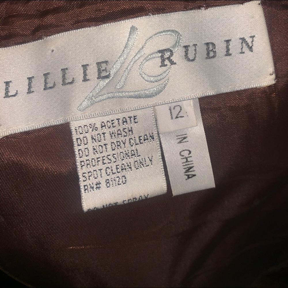 Gorgeous Lillie Rubin gown